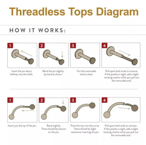 Jewelry How To Put A Labret Stud In Your Nose Take Out How To Put A