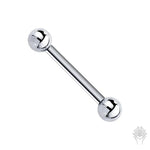 14K Solid Gold Barbell (2 colors)