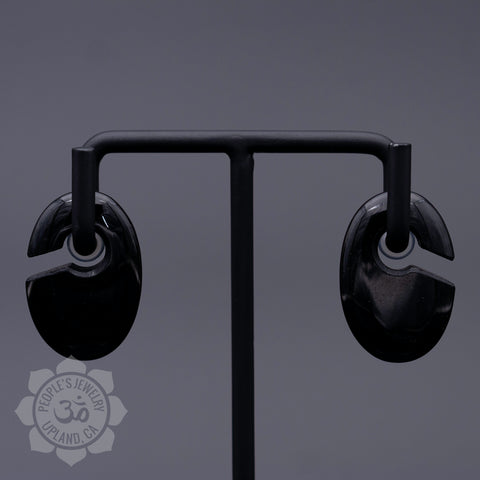 Ovoid Keyhole Weights - Onyx