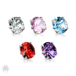 Prong Set CZ Bead Top