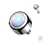Bezel Set Opal Top