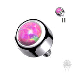 Bezel Set Opal Top