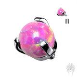 Prong Set Opal Bead Top