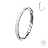 Opal Outter Side Hinged Segment Ring