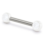 18K Gold Threadless Nipple Bars