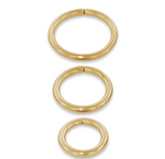 18K Gold Seam Ring