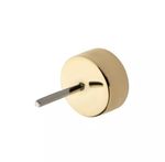 14Kt Gold Threadless Top with Bezel Round Diamond