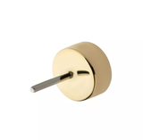 14Kt Gold Threadless Top with Bezel Round Diamond