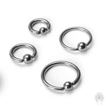 Titanium Captive Bead Ring